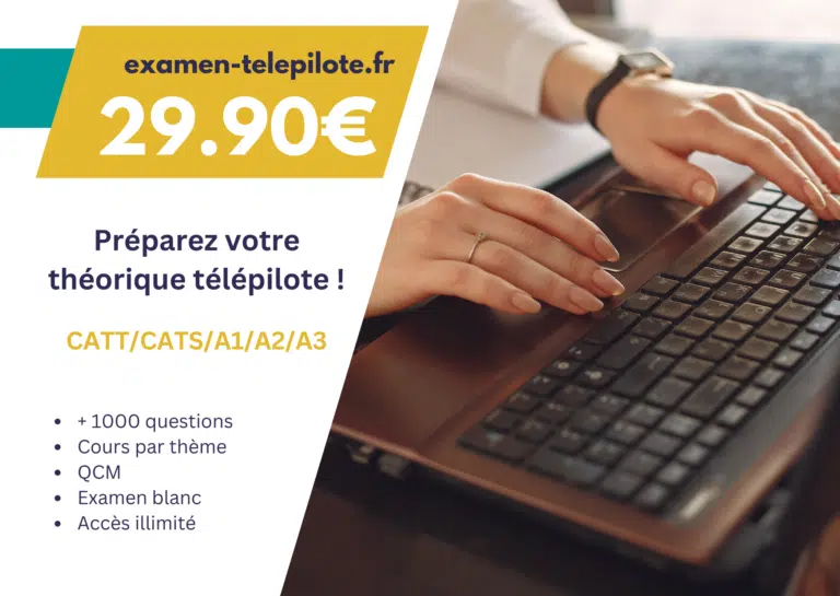 template examen telepilote